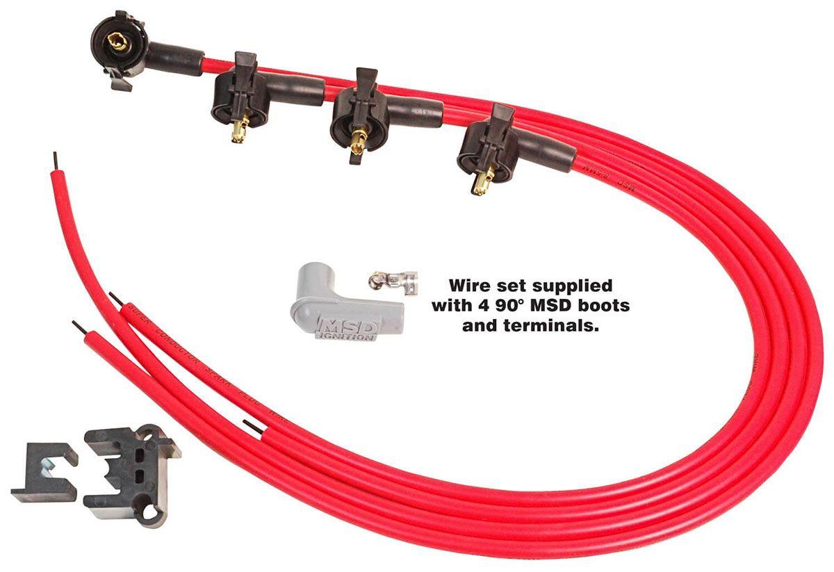 MSD Super Conductor Spark Plug Lead Set (MSD31689) MSD31689