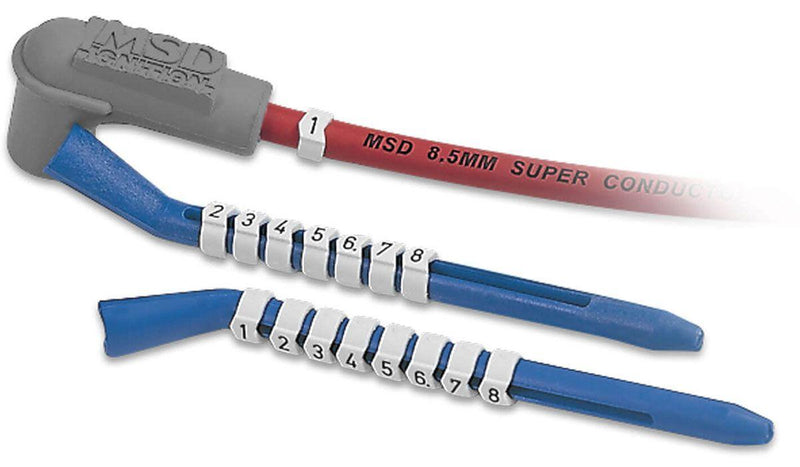 MSD Ignition Lead Cylinder Markers (MSD3414) MSD3414