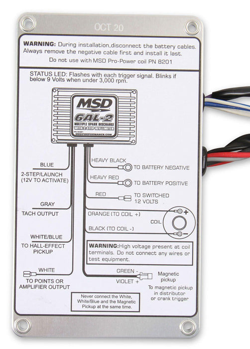 MSD 6AL-2 Ignition Control - Black (MSD64213)
