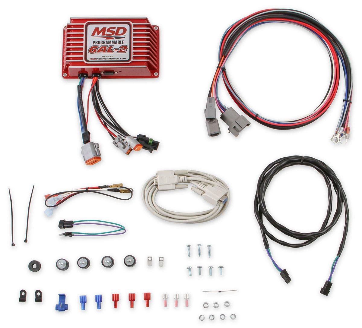 MSD Digital Programmable 6AL-2 - Red (MSD6530) MSD6530