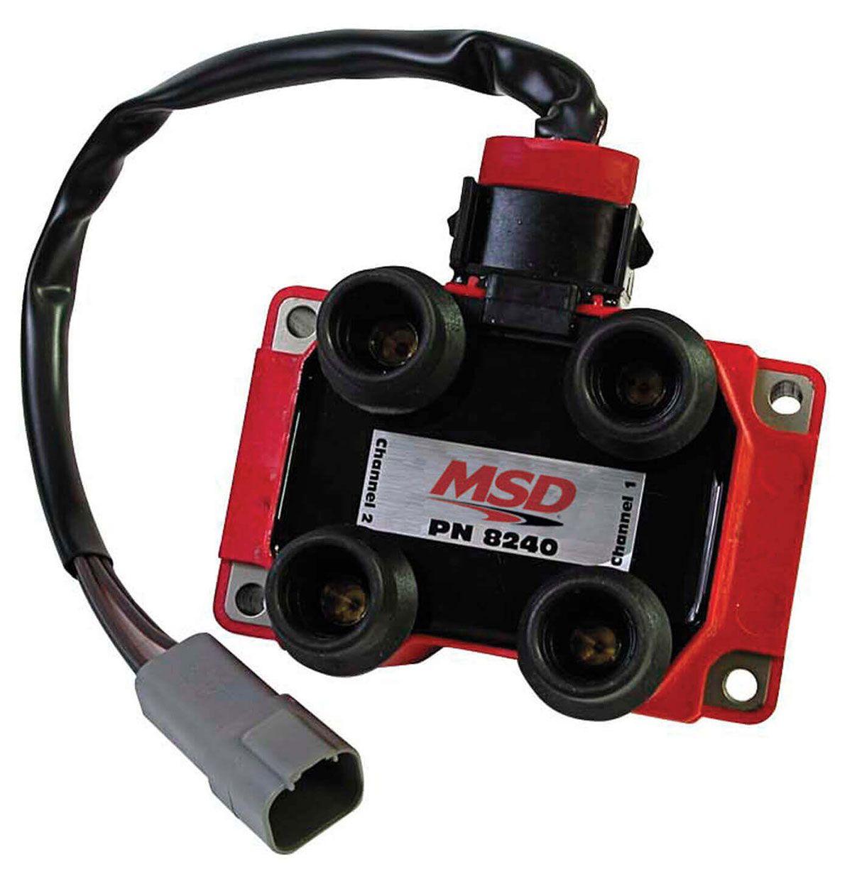 MSD Ford DIS Coil Pack for Midget Ignition (MSD8240) MSD8240
