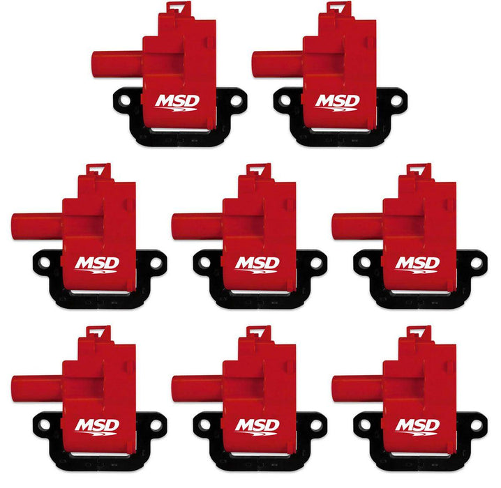 MSD Blaster GM LS Series Coils - Red (MSD82628)