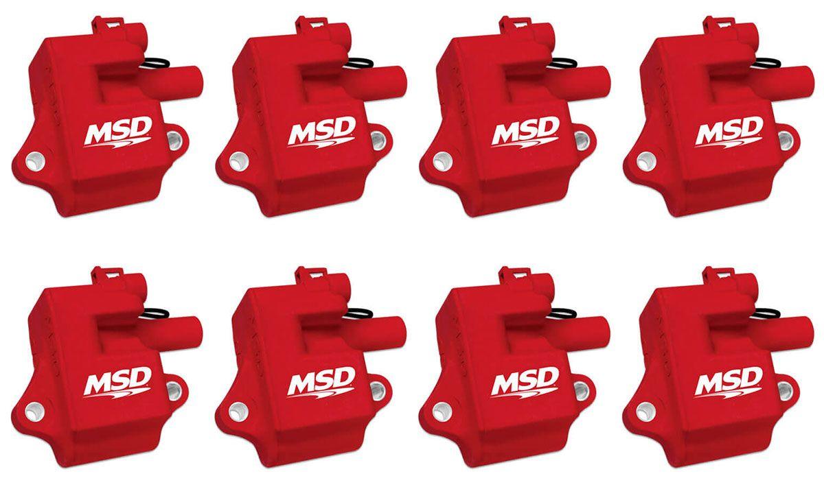 MSD Multiple Spark Coil Kit (Set of 8) (MSD82858) MSD82858