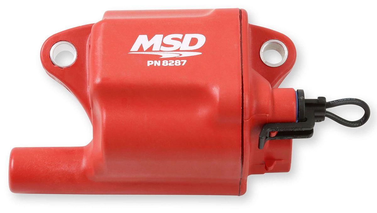 MSD Multiple Spark Coil Kit - Red (MSD82878)