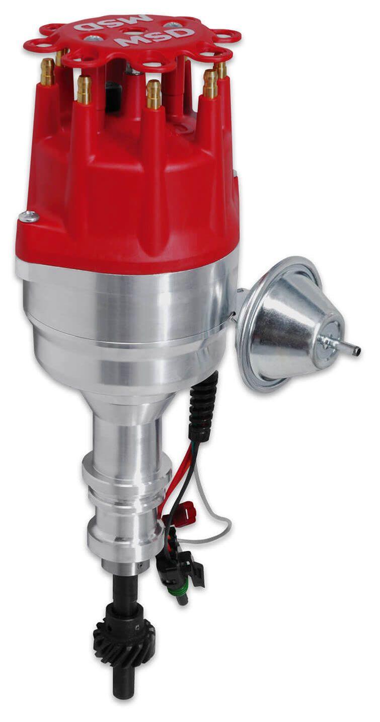 MSD Pro-Billet Ready-To-Run Distributor with Steel Gear .510" Dia. (13mm) (MSD83501) MSD83501