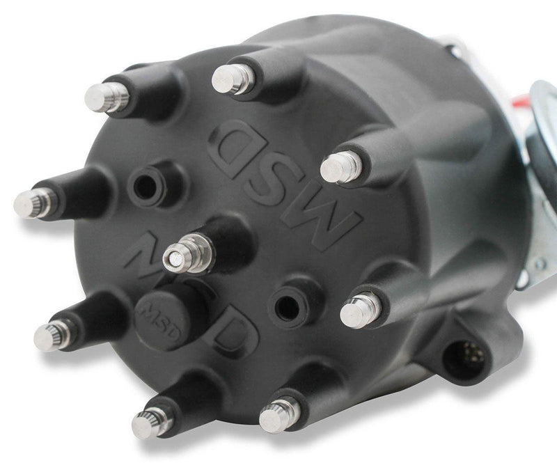MSD Pro-Billet Ready-To-Run Distributor - Black Cap (MSD83605)