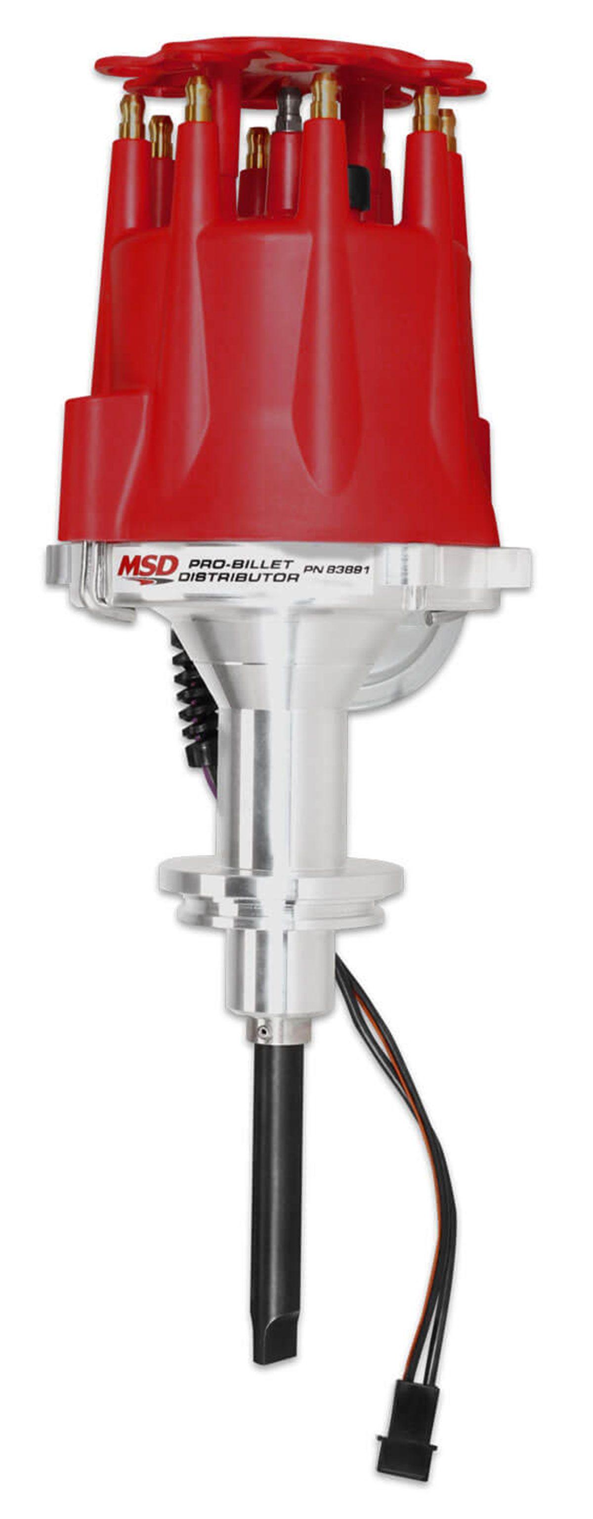 MSD Electronic Distributor with Vacuum Advance (MSD83891) MSD83891