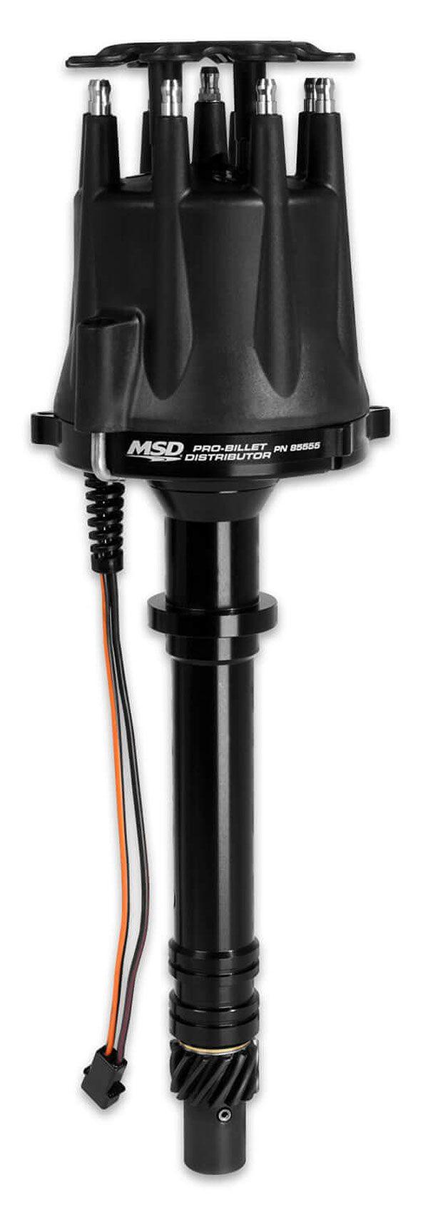 MSD Pro-Billet Distributor - Black (MSD85555) MSD85555