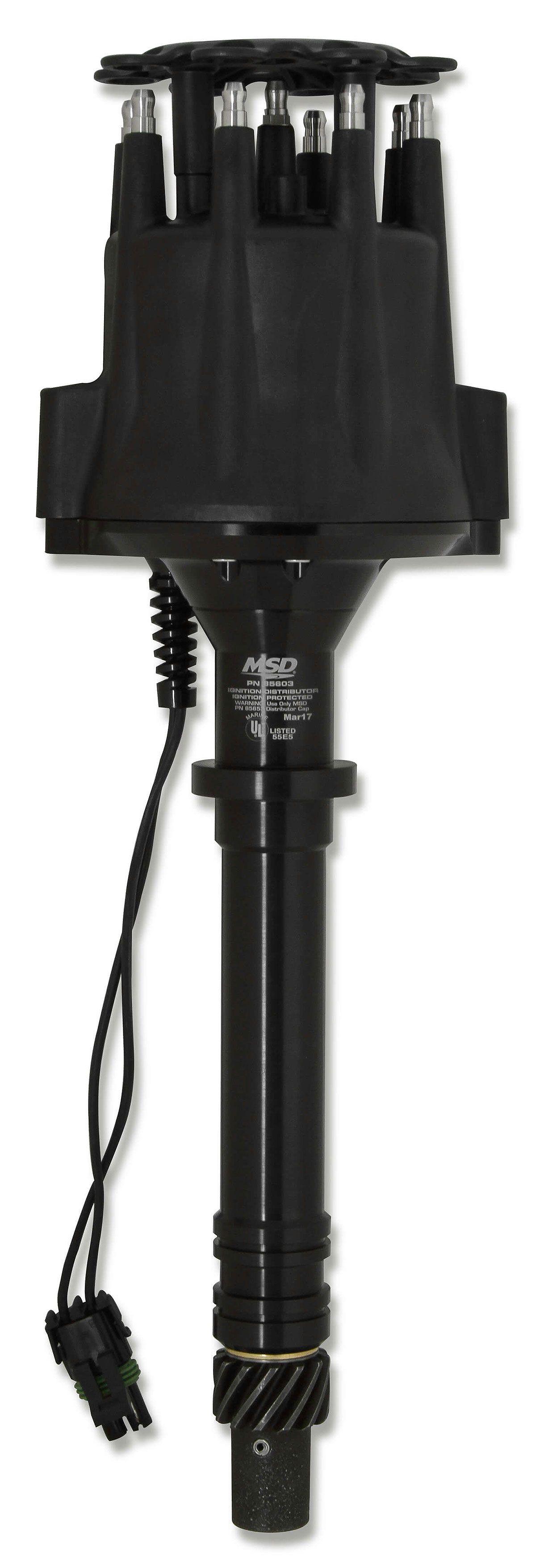 MSD Pro-Billet Marine Distributor - Black (MSD85603) MSD85603