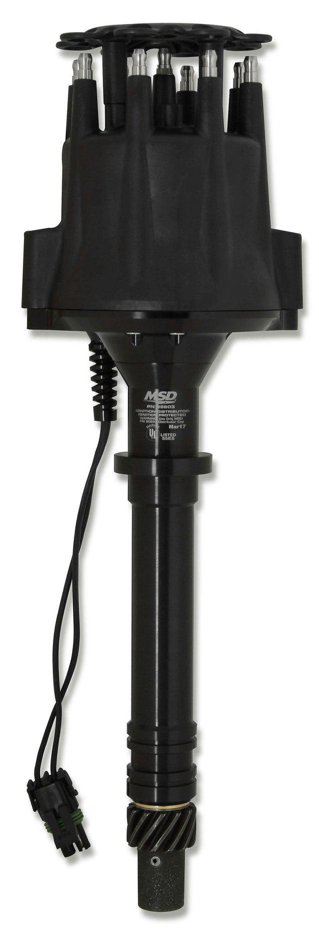 MSD Pro-Billet Marine Distributor - Black (MSD85603) MSD85603