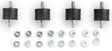 MSD Vibration Mounts (MSD8800) MSD8800