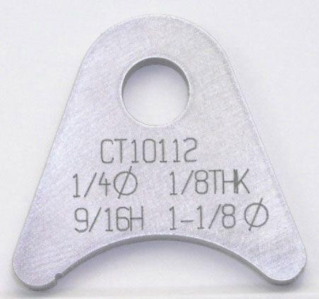 Meziere Weld-On Flat Tab 4130 Steel (MZCT10112B)