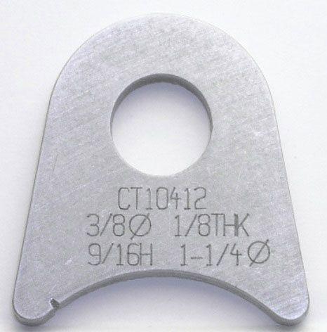 Meziere Weld-On Flat Tab 4130 Steel (MZCT10412B)