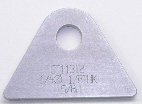 Meziere Weld-On Flat Tab 4130 Steel (MZCT11312B) MZCT11312B