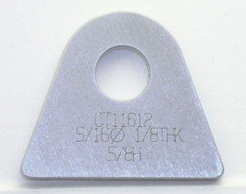 Meziere Weld-On Flat Tab 4130 Steel (MZCT11612C) MZCT11612C