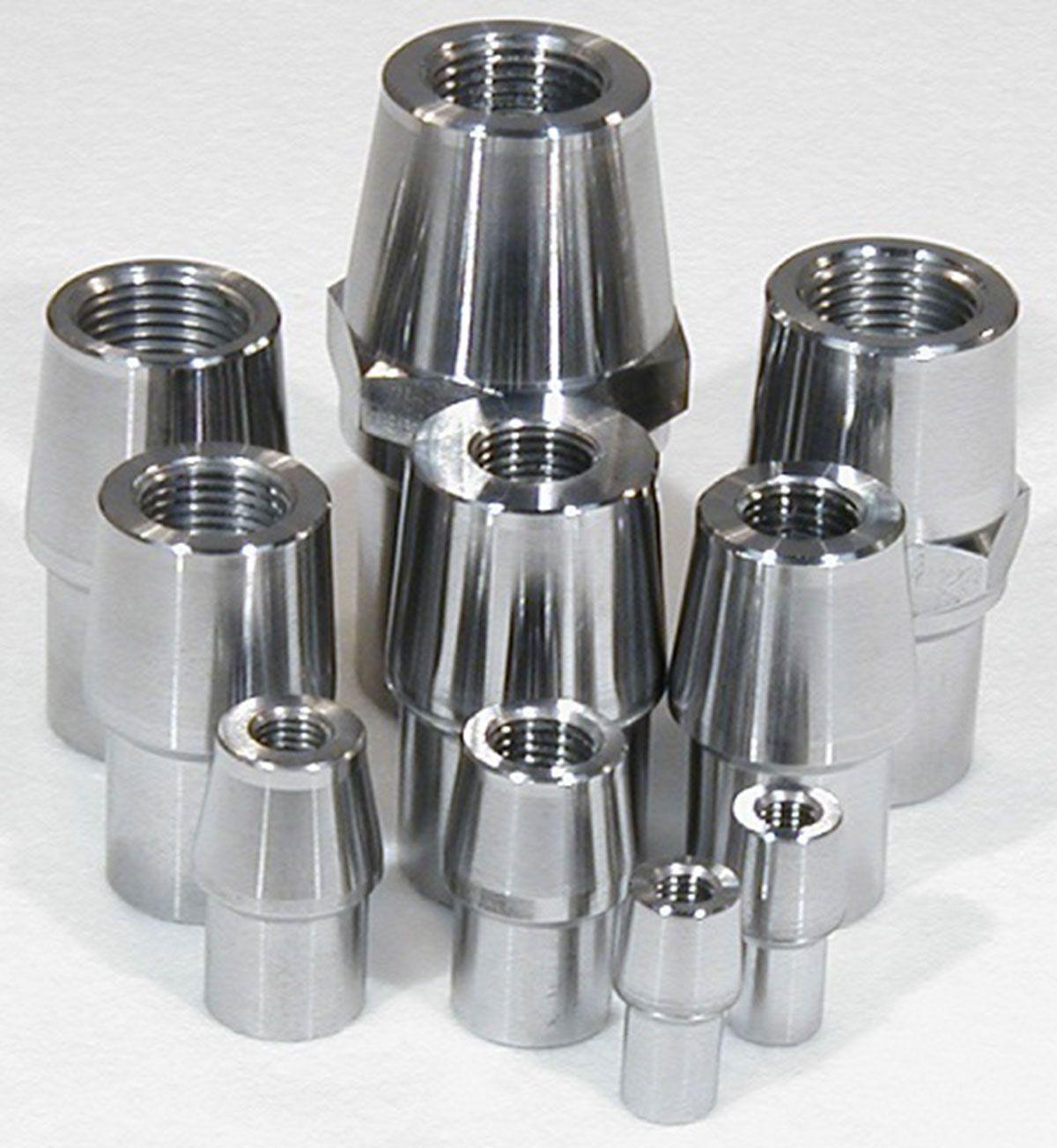 Meziere Weld-In Female Tube End 4130 Steel (MZRE1016BL) MZRE1016BL