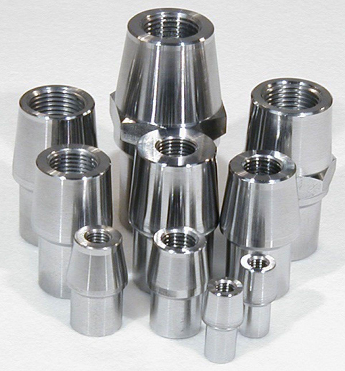 Meziere Weld-In Female Tube End 4130 Steel (MZRE1019BL) MZRE1019BL