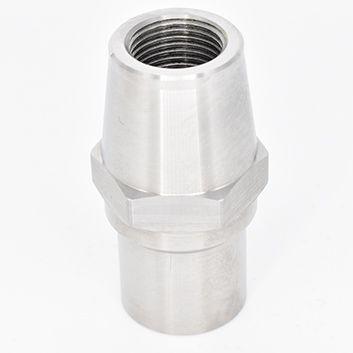 Meziere Weld-In Female Tube End 4130 Steel With Hex (MZRE1024FL) MZRE1024FL