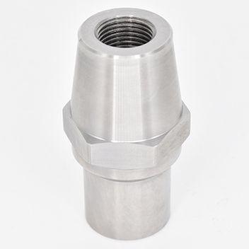 Meziere Weld-In Female Tube End 4130 Steel With Hex (MZRE1025EL) MZRE1025EL