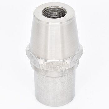 Meziere Weld-In Female Tube End 4130 Steel With Hex (MZRE1026EL) MZRE1026EL