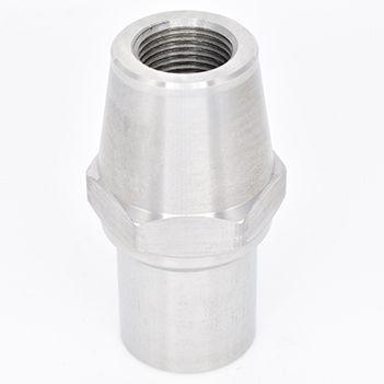 Meziere Weld-In Female Tube End 4130 Steel With Hex (MZRE1028FL) MZRE1028FL