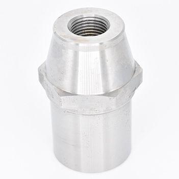 Meziere Weld-In Female Tube End 4130 Steel With Hex (MZRE1032EL) MZRE1032EL