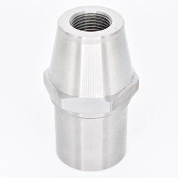 Weld-In Female Tube End 4130 Steel With Hex (MZRE1034FL) MZRE1034FL