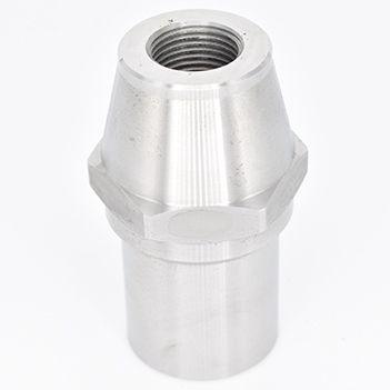 Meziere Weld-In Female Tube End 4130 Steel With Hex (MZRE1035FL) MZRE1035FL