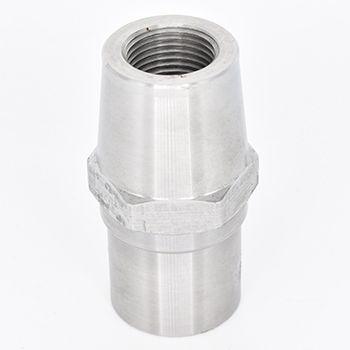 Meziere Weld-In Female Tube End 4130 Steel With Hex (MZRE1124FL) MZRE1124FL