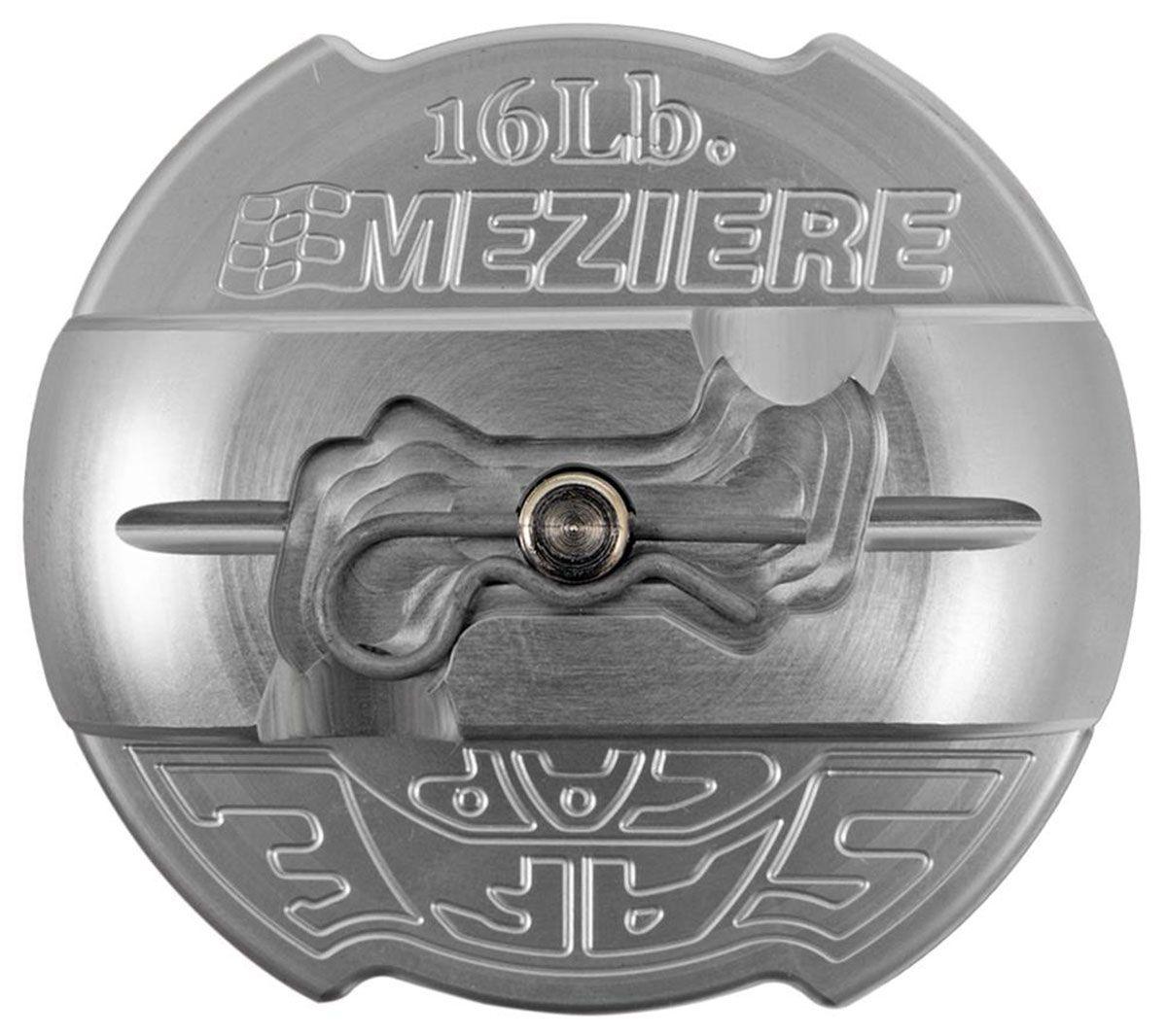 Meziere SafeCap Billet Locking Radiator Cap, 16lb. (MZWCC300) MZWCC300