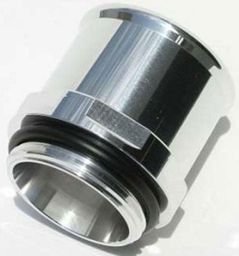 Meziere Water Neck Fitting, For 1-3/4" Hose, Chrome Finish (MZWN0033C) MZWN0033C