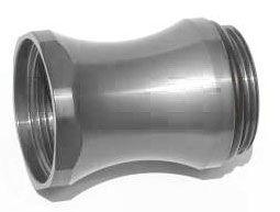 Meziere -20AN Water Neck 2.6" Extension Fitting, Polished (MZWN2000U) MZWN2000U