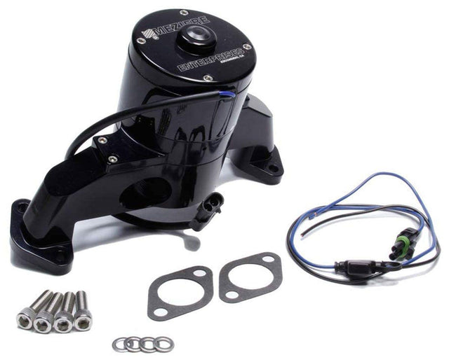 Meziere Big Block Chev Electric Water Pump, Black Finish (MZWP100SHD) MZWP100SHD