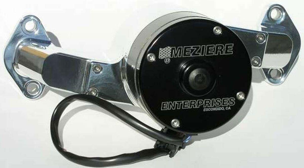 Meziere Big Block Chev Electric Water Pump, Polished Finish (MZWP100U)