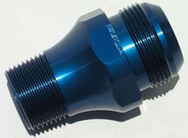 Meziere Inlet Fitting, 100 Series Electric Water Pumps -20AN Blue Finish (MZWP1020B) MZWP1020B