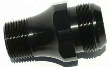 Meziere Inlet Fitting, 100 Series Electric Water Pumps -20AN Black Finish (MZWP1020S) MZWP1020S