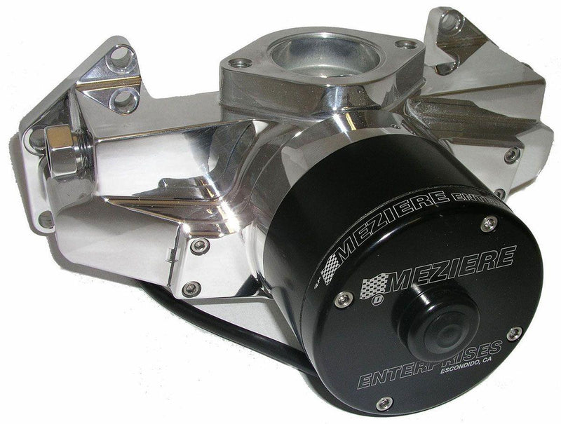 Meziere Big Block Chrysler Electric Water Pump, Polished Finish (MZWP106UHD) MZWP106UHD