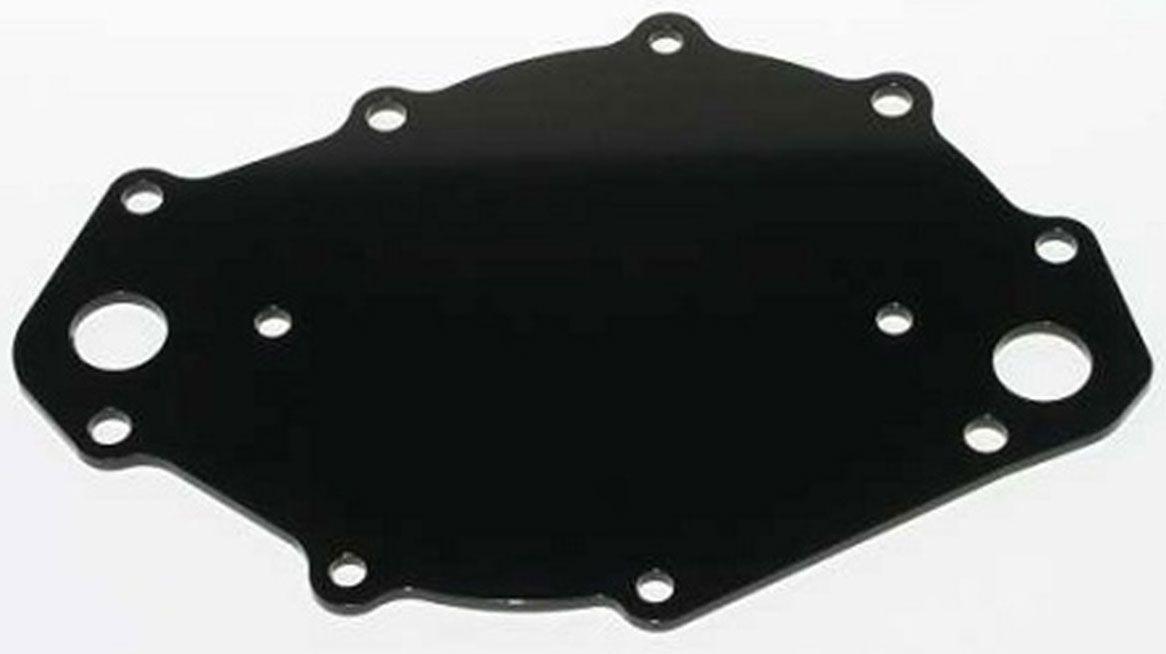 Meziere Big Block Ford 429/460 Backing Plate, Black Finish (MZWP109S)