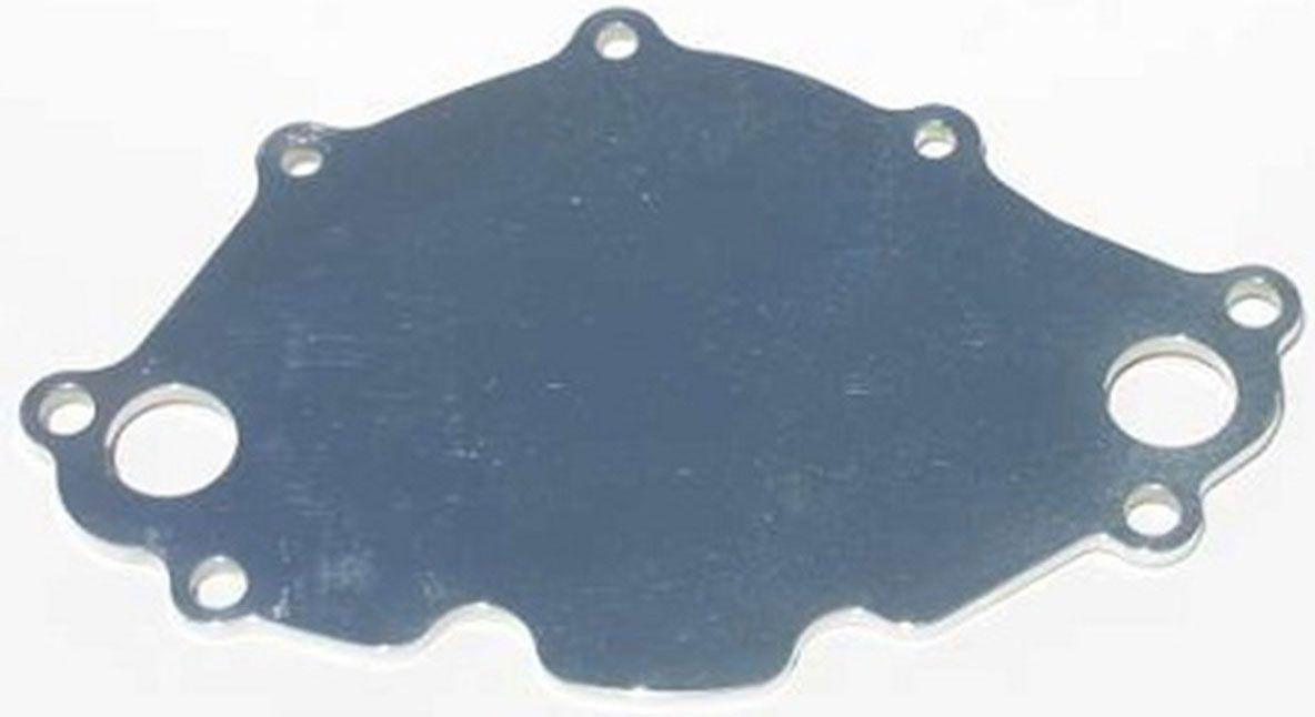 Meziere Small Block Ford Backing plate, Polished Finish (MZWP112U) MZWP112U