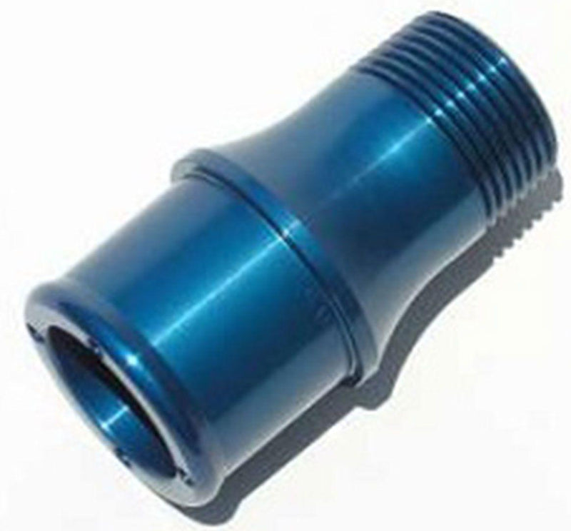 Meziere Inlet Fitting For 100 Series Electric Water Pumps Blue Finish (MZWP1150B) MZWP1150B
