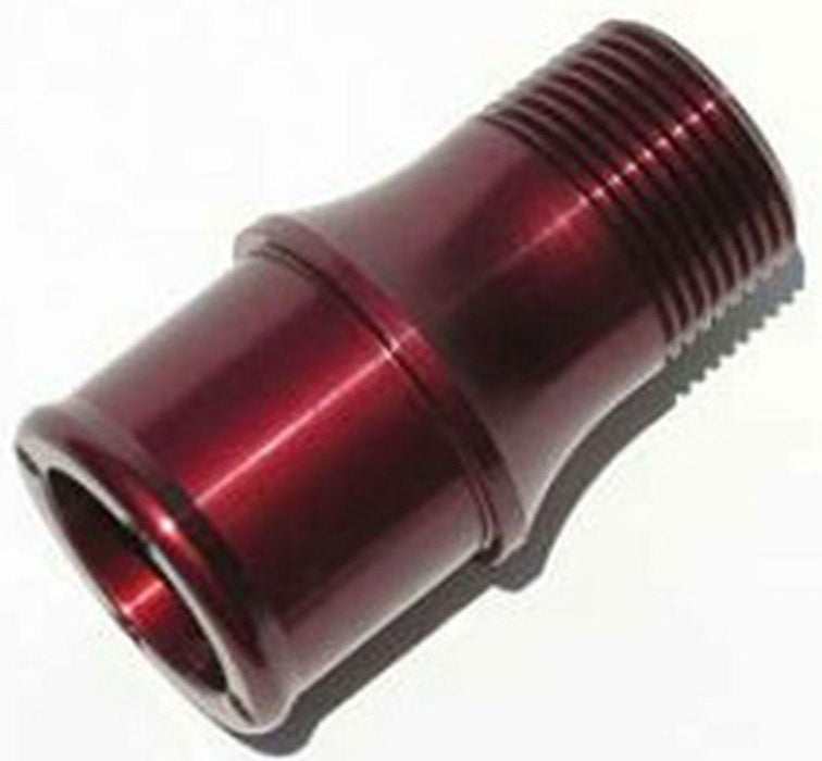 Meziere Inlet Fitting For 100 Series Electric Water Pumps Red Finish (MZWP1150R)