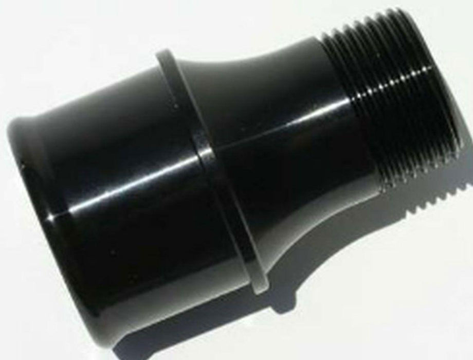 Meziere Inlet Fitting, For 100 Series Electric Water Pumps Black Finish (MZWP1175S)