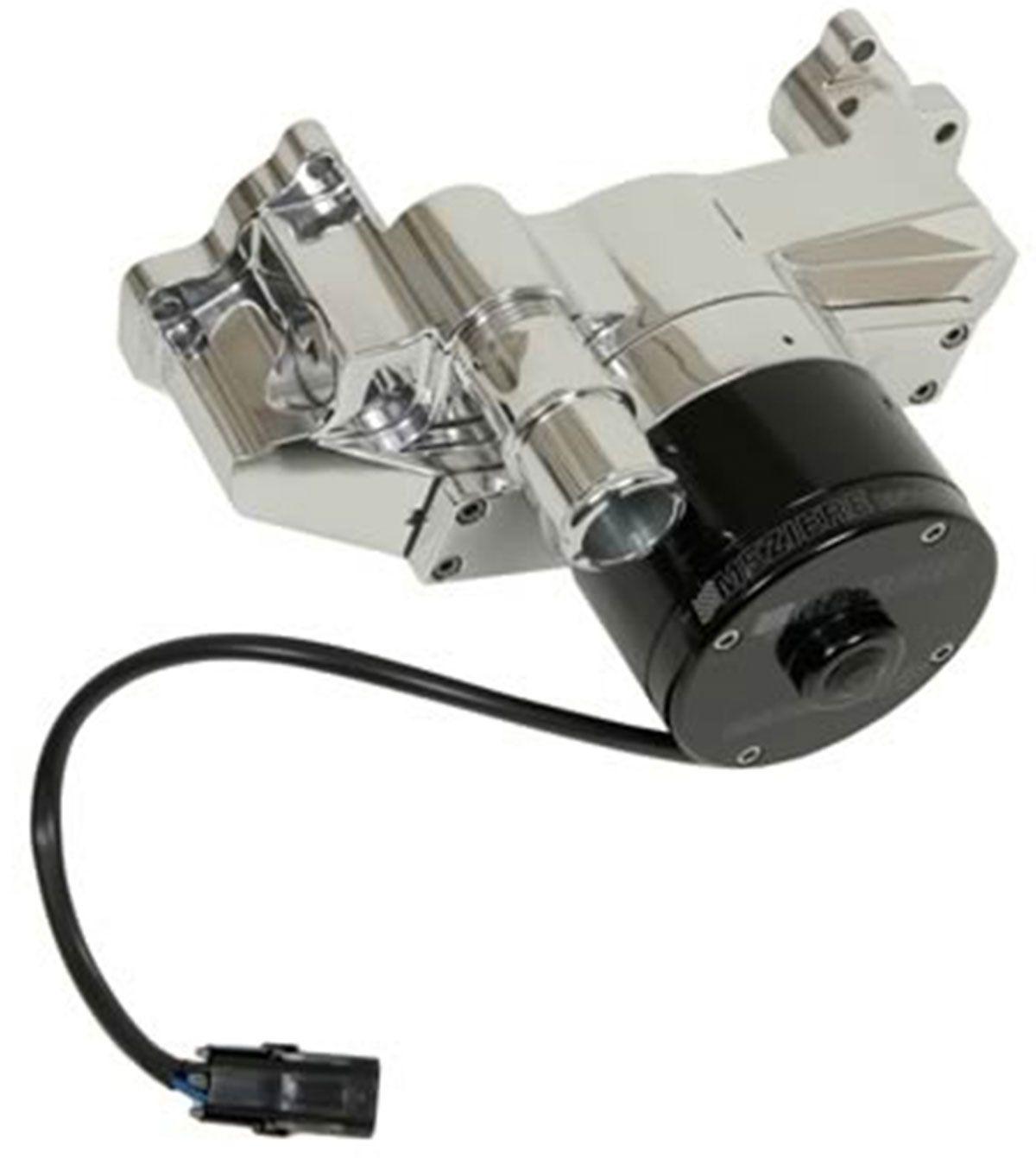 Meziere GM LS1 thru LS8 Electric Water Pump, Chrome Finish (MZWP119C) MZWP119C