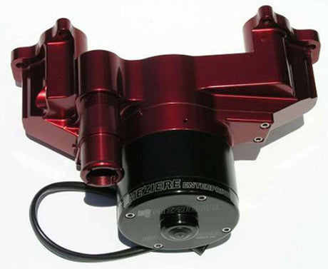 Meziere GM LS1 thru LS8 Electric Water Pump, Red Finish (MZWP119R) MZWP119R