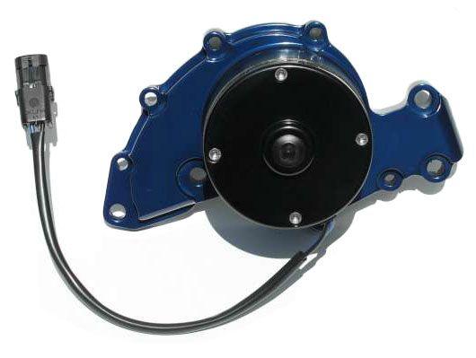 Meziere GM 3.8 litre Electric Water Pump, Black Finish (MZWP140SHD)