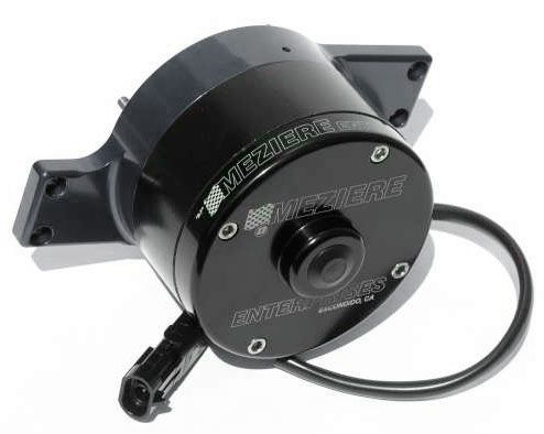 Meziere Replacement H/D Water Pump Motor, Center Section Only, Black (MZWP150SHD)