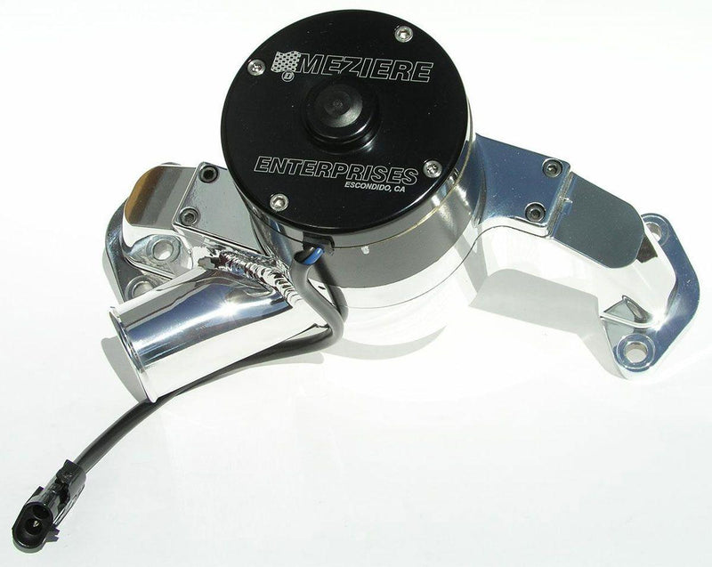 Meziere Electric Water Pump, Fits Big Block Chev, High Flow Style, Polished Finish (MZWP300U) MZWP300U