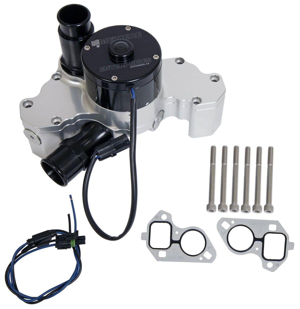 Meziere Extreme Duty Electric Water Pump - Natural Finish (MZWP333N) MZWP333N