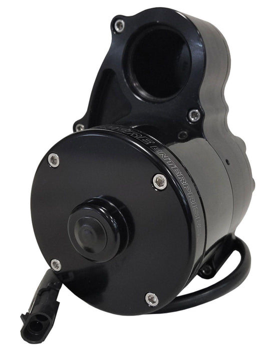 Meziere Electric Water Pump, Remote Mount Inline, 1 In 1 Out, Black Finish (MZWP336S)