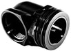 Meziere Swivel Outlet Fitting, LS Style, Black - Automotive - Fast Lane Spares